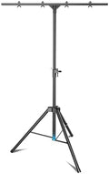 DJ Light Stand T-Bar, Heavy-Duty 39-70 Inch Par Can Tripod