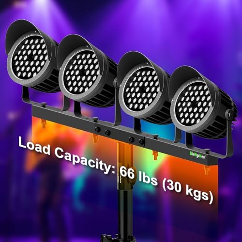 DJ Light T-Bar Extension Cross Bar Mount for Tripod Stand, 2-Pack, alternate view 5