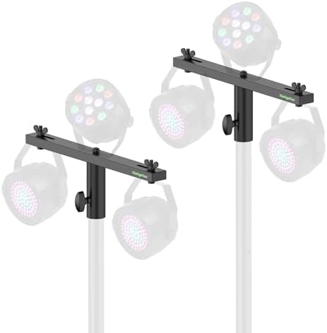 DJ Light T-Bar Extension Cross Bars Mount for Tripod Stand Mount