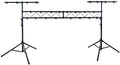 DJ Lighting Stand-Adjustable Height, 11.5 ft Tall with Truss, Portable Lighting Truss System and T-Bars