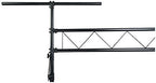 DJ Lighting Stand-Adjustable Height, 11.5 ft Tall with Truss, Portable Lighting Truss System and T-Bars, alternate view 2