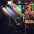 DJ Lighting T-Bar 2 Pack, 5 Lights Portable Extension Crossbar Mount 38 inches long for 35mm Tripod Stand Heavy, alternate