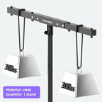 DJ Lighting T-Bar 2 Pack, 5 Lights Portable Extension Crossbar Mount 38 inches long for 35mm Tripod Stand Heavy, alternate