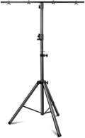 DJ Lights Stand 41-95 Inch, Heavy Duty DJ Stand 1 Pack, Adjustable Height Par Can Tripod Stage Light Stand 8ft