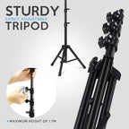 DJ Lights with Carry Bag,5IN1 DJ Party Lights with Stand Party Light Disco Light by Remote Control Sound, alternate view 4