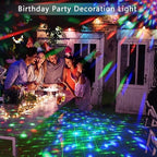DJ Lights with Carry Bag,5IN1 DJ Party Lights with Stand Party Light Disco Light by Remote Control Sound, alternate view 6