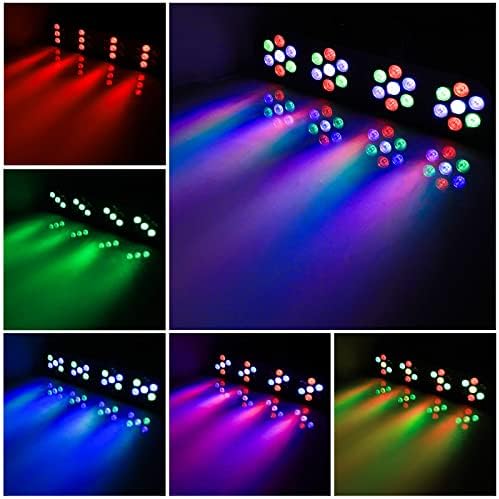 DJ Lights with Stand, Telbum Stage Lights with Stand Sound Activated LED Par Light Set, for Mobile Booth Gig Bar, alternate