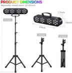 DJ Lights with Stand, Telbum Stage Lights with Stand Sound Activated LED Par Light Set, for Mobile Booth Gig Bar, alternate
