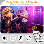 DJ Stage Light with Stand | 150W 3IN1 Party Lighting, alternate view 2