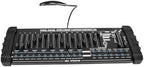 DMX512 DJ Controller 384CH DMX Cotroller Use for Program Editing of Bar Club Live Lights Show Support 30 Banks 8