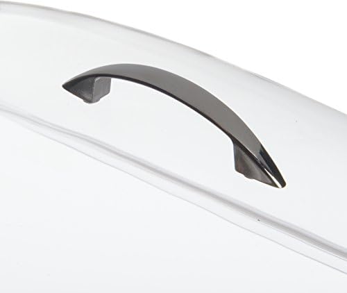 Dome Cover - Clear End Cut Food Cover for Displays, 21.25in Plastic Dome with Handle, Commercial Use in Clear, alternate view