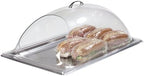 Dome Cover - Clear End Cut Food Cover for Displays, 21.25in Plastic Dome with Handle, Commercial Use in Clear, alternate view