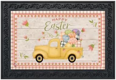 Doormat 30x18 Indoor Outdoor Easter Egg Pickup Holiday for Easter Doormat