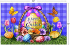 Doormat 30x18 Indoor Outdoor Happy Easter Egg Basket for Easter Doormat, alternate view 3