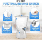 Drink Dispenser for Parties (2.5 Gallon) for Countertop (1 Pack), alternate view 6