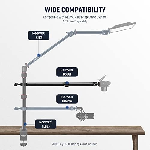 DS001 Table Overhead Camera Mount Arm 11.8-20in/30-51 cm Telescopic, alternate view 4