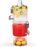 Durable 2 Gallon Beverage Dispenser with Stand