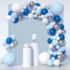 Dusty Blue Photography Backdrop for Photoshoot, Fabric 5x7ft in 5x7ft, alternate view 4