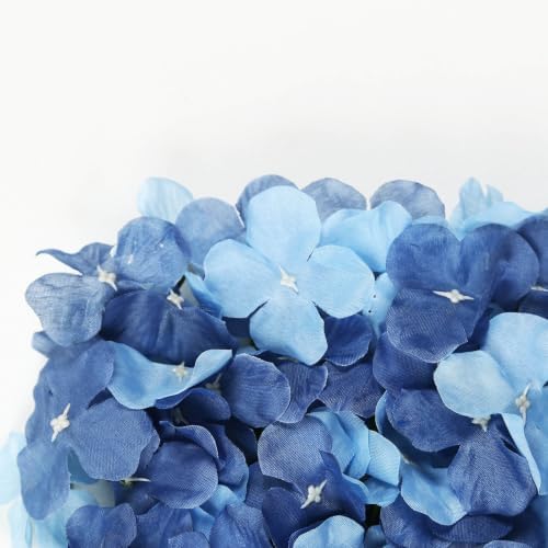 Dusty Blue UV Protected Hydrangea Flower Wall Mat Backdrop 4 Artificial Panels 11 Sq ft., alternate view 5
