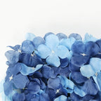 Dusty Blue UV Protected Hydrangea Flower Wall Mat Backdrop 4 Artificial Panels 11 Sq ft., alternate view 5