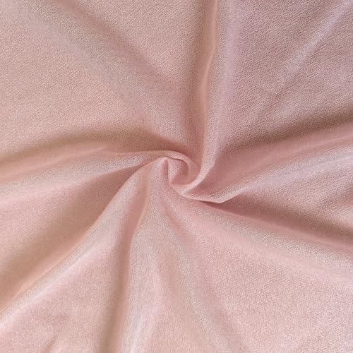 Dusty Rose Wedding Arch Draping Fabric - 31" x 20FT Sheer Chiffon Panel - Wrinkle-Free Backdrop Drapery for, alternate view 5