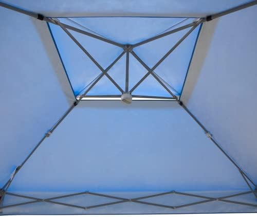 E-Z UP Patriot ONE-UP Technology Vented Shelter, 10' x 10', Royal Blue in Royal Blue, alternate view 4