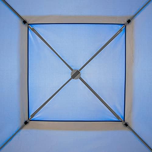 E-Z UP Patriot ONE-UP Technology Vented Shelter, 10' x 10', Royal Blue in Royal Blue, alternate view 5