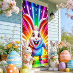 Easter Carrot Door Banner Polyester 35x70 in, alternate view 2