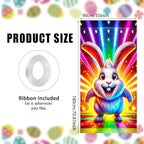 Easter Carrot Door Banner Polyester 35x70 in, alternate view 3