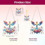 Easter Diamond Painting Hanging Decoration Kit, DIY Cross Special-Shaped Rhinestone Window Hanging Kit, Suitable, alternate