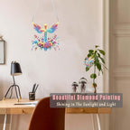 Easter Diamond Painting Hanging Decoration Kit, DIY Cross Special-Shaped Rhinestone Window Hanging Kit, Suitable, alternate