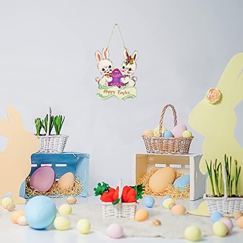 Easter Door Sign (Vintage Bunny), alternate view 5