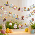 Easter String Lights,10 Ft 20 LED Easter Bunny Egg Chick Fairy Lights Decor