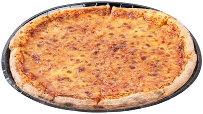 Eco Pie 16 Inch Paper Pizza Trays, 25 Round Pizza Pans - Oven-Ready, Microwavable, Black Paper Pan For, alternate view 3