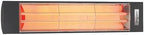 EF40240B 4000W 240V Infrared Electric Patio Heater, Black in Black, alternate view 2