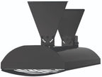 EF40240B1 4000W 240V Infrared Electric Patio Heater, Black in Black, alternate view 4