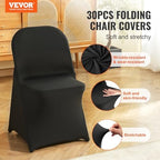 Elastic Spandex Folding Chair Cover Universal Fit Chair Cover Removable Washable Protective Sofa Cover for, alternate view 4