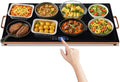 Electric Warming Tray (32''×18''), Temperature Control Food Warmers for Buffets Party with Touch-Sensitive