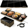 Electric Warming Tray, 4-in-1 Food Warmers for Parties Buffet