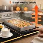 Electric Warming Tray, 4-in-1 Food Warmers for Parties Buffet, alternate view 4