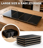 Electric Warming Tray Fast Heating, 4-in-1 Food Warmer for Buffets, alternate view 7