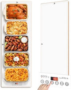 Electric Warming Trays for Buffets Party - 40x14 Inch Food Warmers, Buffet Servers and Warmers - Extra Large Hot