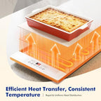 Electric Warming Trays for Buffets Party - 40x14 Inch Food Warmers, Buffet Servers and Warmers - Extra Large Hot, alternate