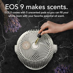 EOS 9 Large Air Circulator, Remote, Timer, Aromatherapy, alternate view 5