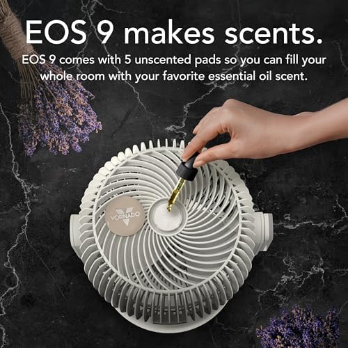 EOS 9 Large Air Circulator, Remote, Timer, Aromatherapy, alternate view 5