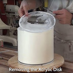 Essential Cake Decorating Acrylic Disk Kit - 3 Sets - Round 6.5", 8.5", 10.5" Disks Sets (2 disks per size), alternate view 2