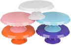 Essential Clear Cake Stand - Round Plastic Dessert Display for Parties, Weddings & Birthdays - Cupcake Holder, alternate view