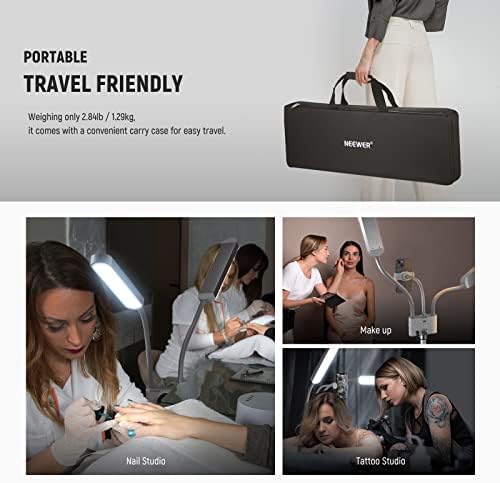 Esthetician Light with Phone Holder & Travel Bag Kit, CRI98+, BH40B, alternate view 5