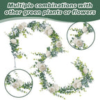 Eucalyptus Garland - 2 Pcs Artificial Greenery Garland, alternate view 5