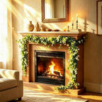 Eucalyptus Garland for Wedding Decor, 6 Pack, 5.9 FT, alternate view 5